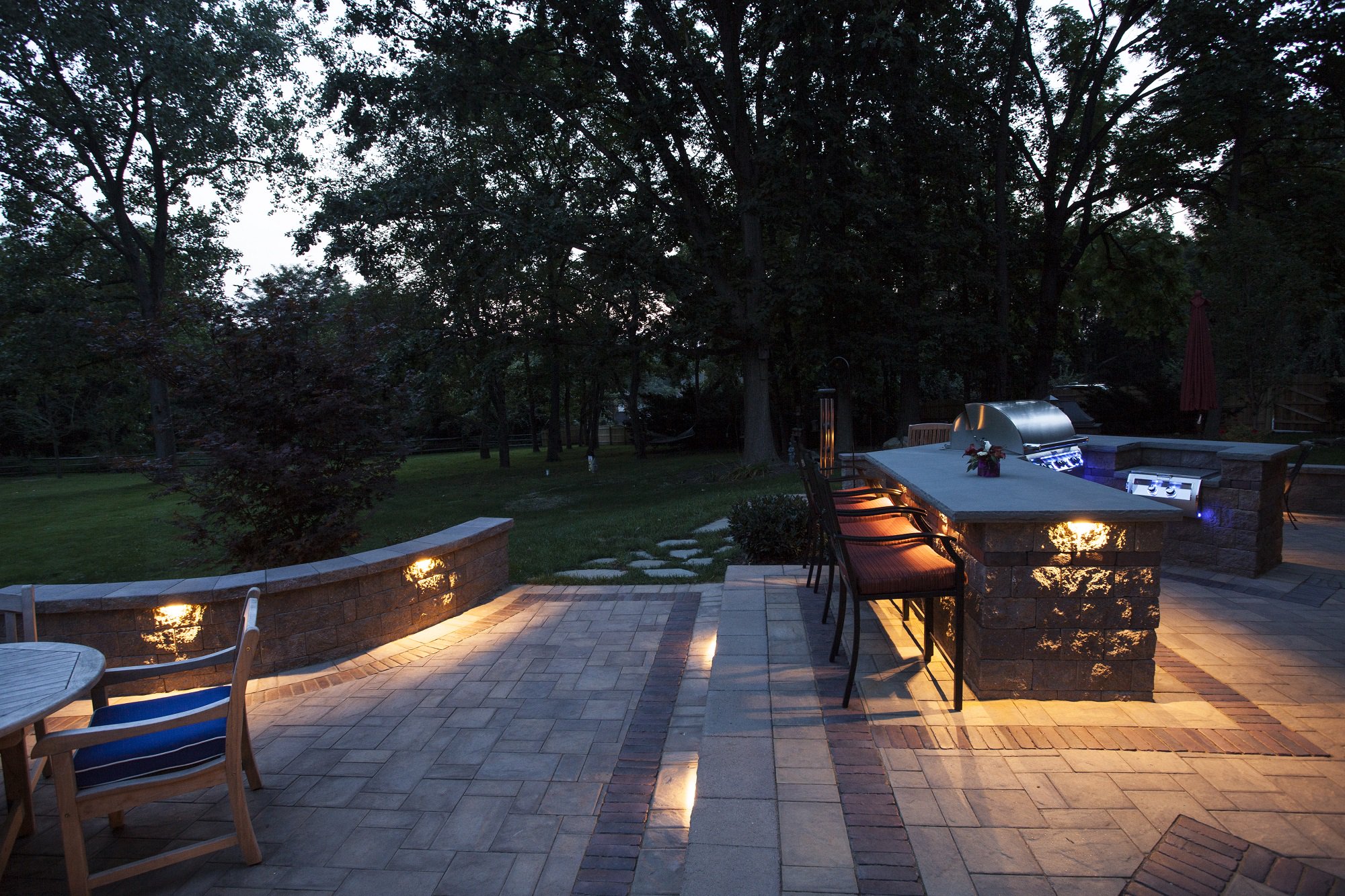 Outdoor lighting design Greater Houston TX
