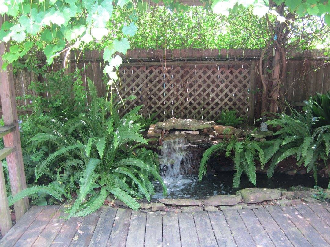 Water feature and pond design Houston TX